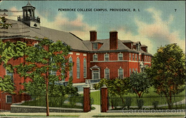 Pembroke College Campus Providence Rhode Island
