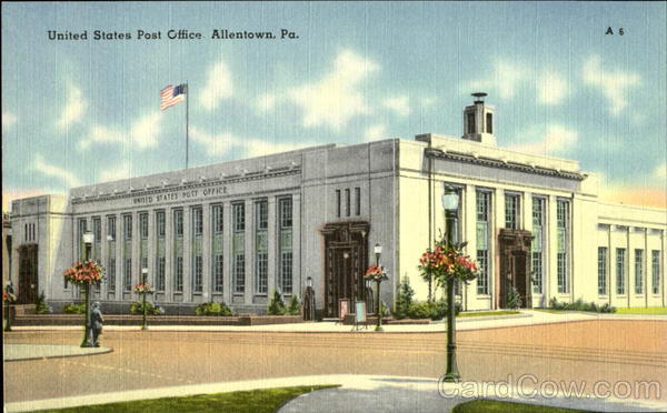 United States Post Office Allentown Pennsylvania