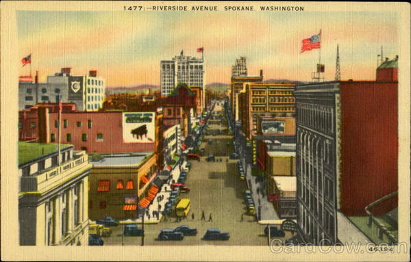 Riverside Avenue Spokane Washington