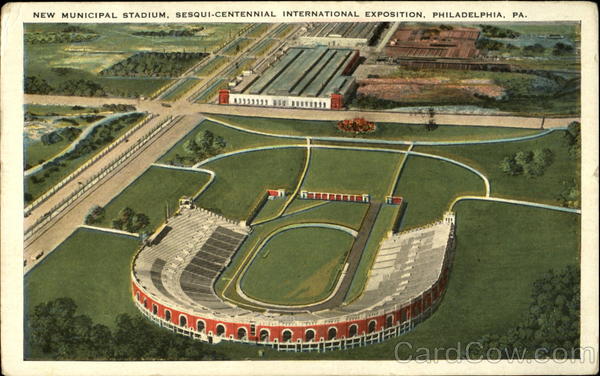 New Municipal Stadium, Sesqui-Centennial International Exposition Philadelphia Pennsylvania