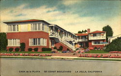 Casa de la Playa La Jolla, CA Postcard Postcard