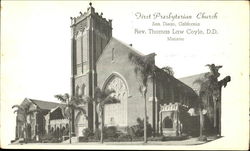 First Presbyterian Church Postcard