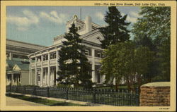 1003 - The Bee Hive House, Salt Lake City, Utah Postcard