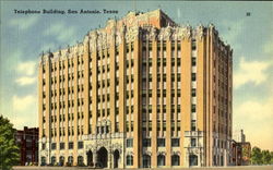 Telephone Building Postcard