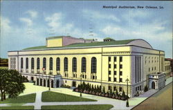 Municipal Auditorium Postcard