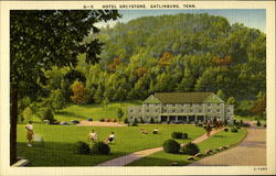 Hotel Greystone,Gatlinburg, Tenn Postcard