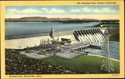 Douglas Dam, Eastern Tennessee Sevierville, TN Postcard Postcard