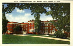 Women's Dormitory, State Teachers' College Johnson City, TN Postcard Postcard