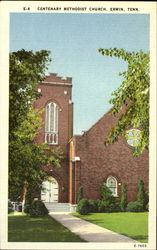 Centenary methodist Church Postcard