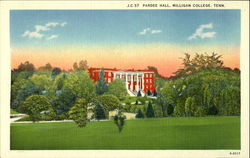 J.C.57 Pardee Hall, Milligan College Postcard