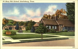 Pi Beta Phi School Postcard