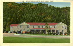 New Riverside Hotel Gatlinburg, TN Postcard Postcard