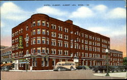 Hotel Albert Albert Lea, MN Postcard Postcard