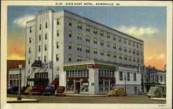 Dixie-Hunt Hotel Gainesville, GA Postcard Postcard