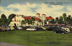 Pasadena Community Church St. Petersburg, FL Postcard Postcard