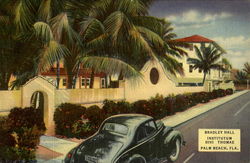 Bradley Hall, Institutum Divi Thomae Palm Beach, FL Postcard Postcard