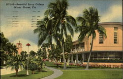 Beautiful Barry College Postcard