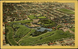 Encanto Park and State Fair Grounds, Phoenix, Arizona Postcard