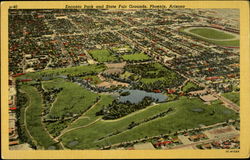 Encanto Park and State Fair Grounds, Phoenix, Arizona Postcard Postcard