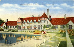 Birmingham Country Club Alabama Postcard Postcard