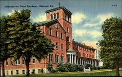 Immaculate Heart Academy Ashland, PA Postcard 