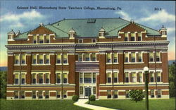 Science Hall, Bloomburg State Teachers College Postcard