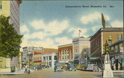 Independence Street Postcard