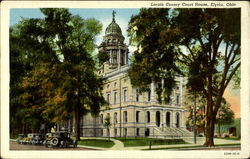 Lorain County Court House Postcard
