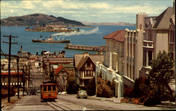 Cable Car, Hyde Street San Francisco California