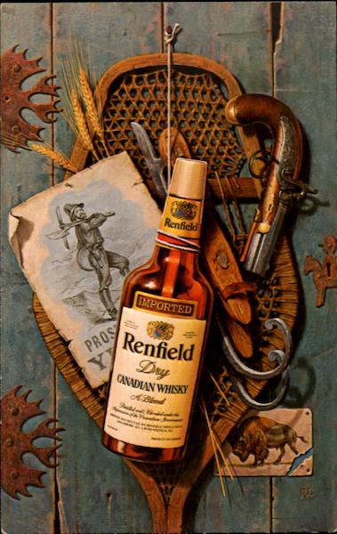 Renfield Dry Canadian Whiskey Advertising Reproductions