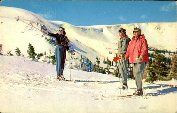 Skiing in the Rockies