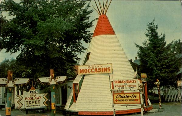 Chief Poolaw's Tepee Old Town Maine