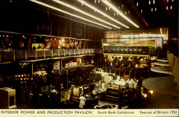 Interior Power and Production Pavilion London Great Britain