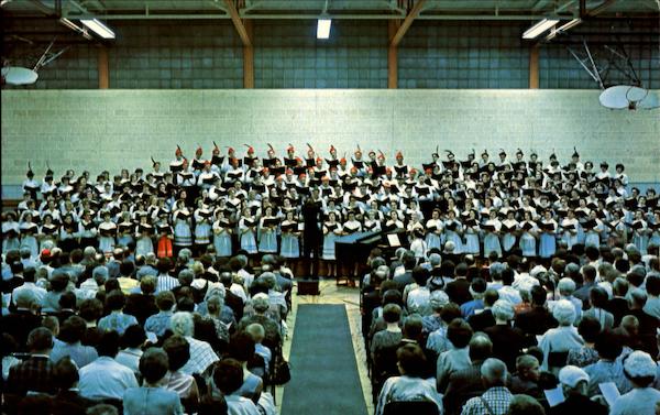 Choir of St. Lorenz Lutheran Church Frankenmuth Michigan