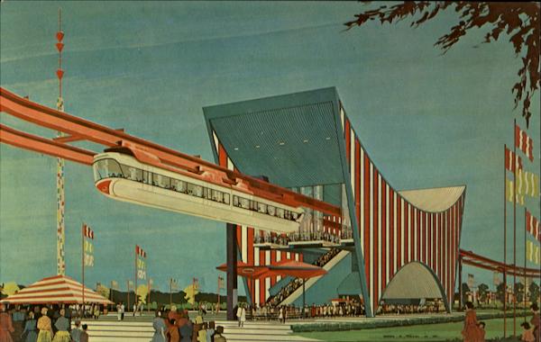 The AMF Monorail 1964 NY Worlds Fair