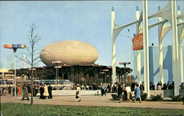 International Business Machines and Coca Cola Pavilions