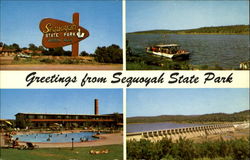 Greetings from Sequoyah State Park Hulbert, OK Postcard Postcard
