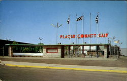 Fairgrounds Entrance Roseville, CA Postcard Postcard
