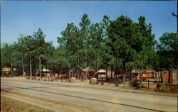 Suburban Pines Motel Postcard