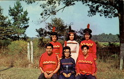 Koasati (Coushatta) Indians Postcard