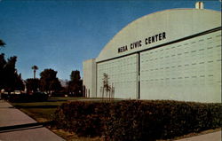 Mesa Civic Center Arizona Postcard Postcard