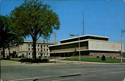 Safety Building Postcard