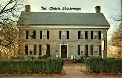 Old Dutch Parsonage Somerville, NJ Postcard Postcard