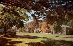 The Village Crossroads, Farmers' Museum Cooperstown, NY Postcard Postcard