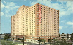 Sheraton-Delta Motor Hotel Postcard