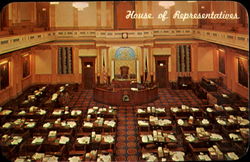 House of Representatives Lansing, MI Postcard Postcard