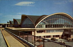 St. Louis Municipal Airport Terminal Building Lambert Field Missouri Postcard Postcard