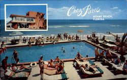 Chez Paree Miami Beach, FL Postcard Postcard