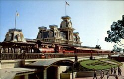 Steam Railroad at Walt Disney World Postcard Postcard