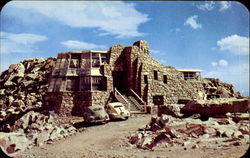 Mount Evans Crest House Denver, CO Postcard Postcard